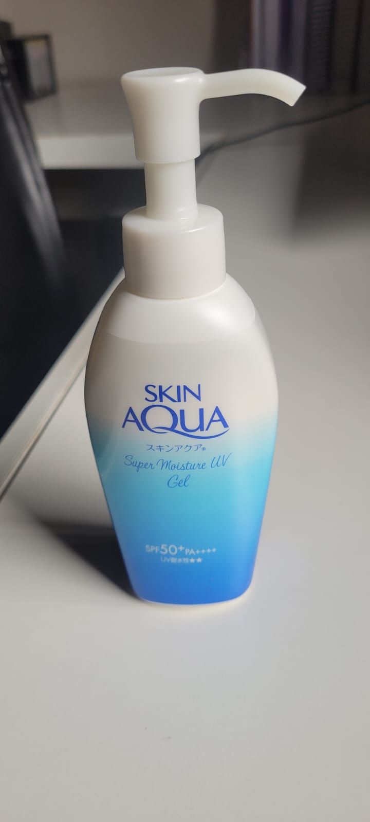 Skin Aqua Protetor Solar Super Moisture Gel PUMP 140g - Rohto