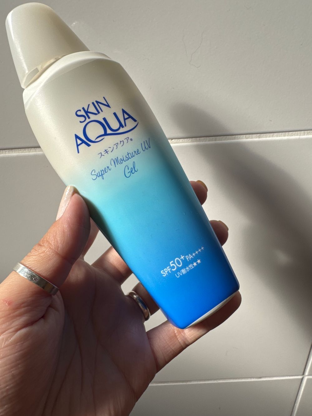 Skin Aqua Protetor Solar Super Moisture Gel PUMP 140g - Rohto