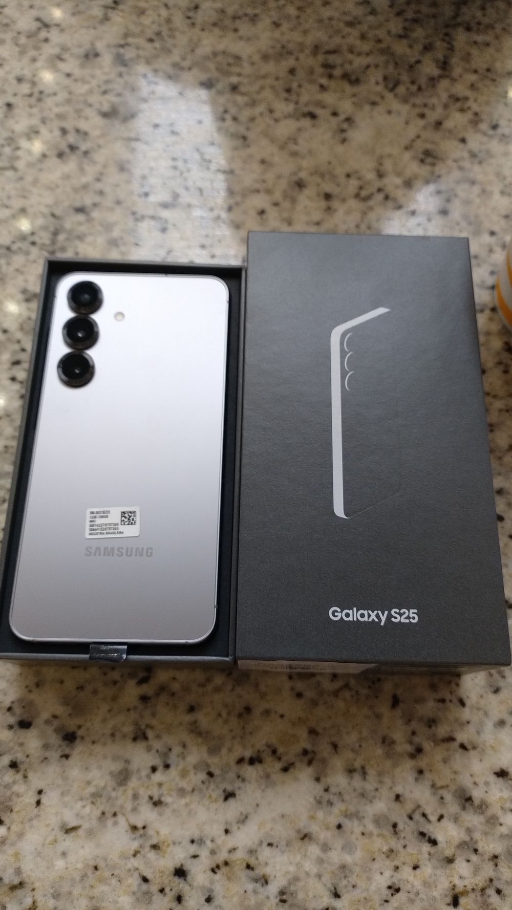 Smartphone Samsung Galaxy S25 5G Prata | Casas Bahia