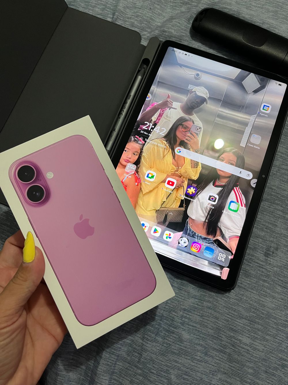 Apple iPhone 15 128GB Preto | Casas Bahia