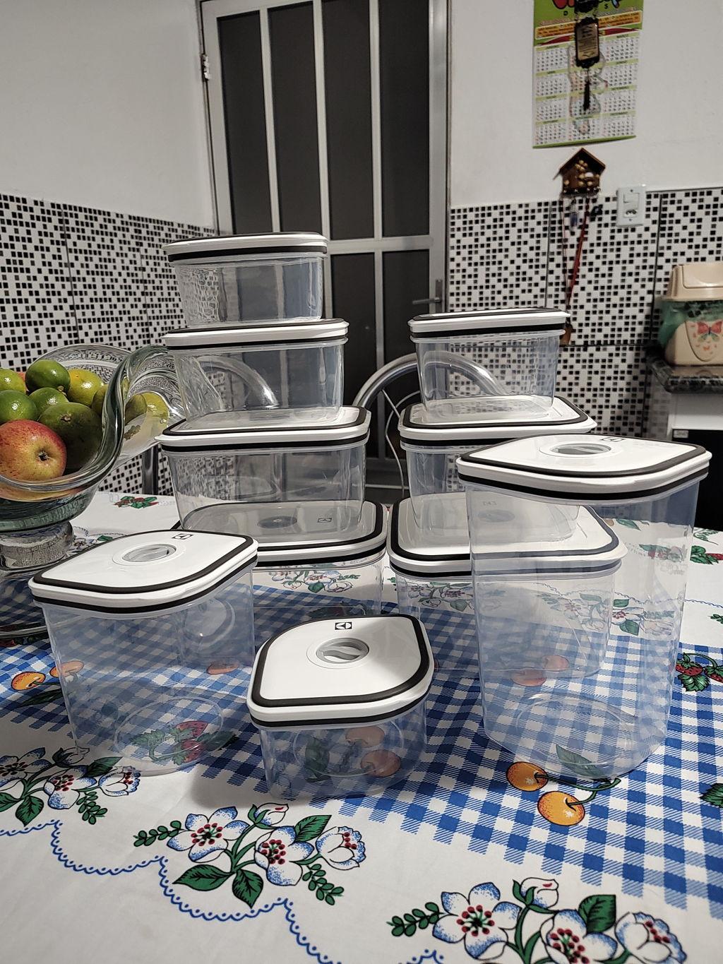 Conjunto de Potes 10 Peças Electrolux em | Casas Bahia