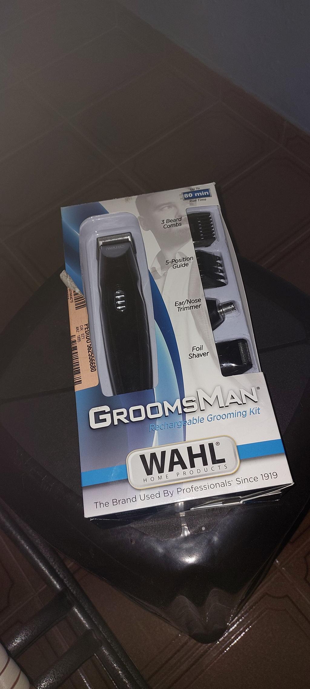 Aparador de Pelos Wahl Groomsman Rech Grooming | Casas Bahia