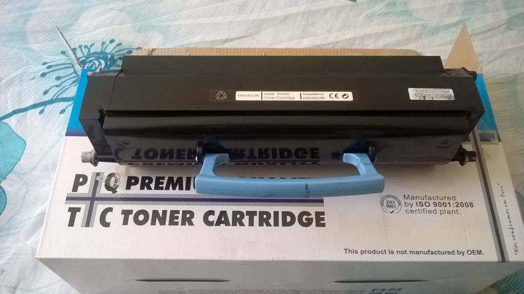 4x Eurotone Toner Per Lexmark E 230 232 234 240 330 332 340 342 T TN N Sostituisce 0024036SE - Foto 7