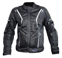 Jaqueta WXR Thuna Preta/Cinza (Ventilada) - Grid Motors