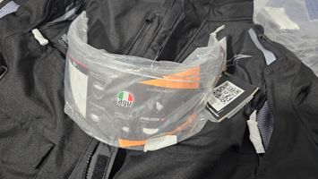 Jaqueta Alpinestars Andes V3 Drystar Cinza/Preto/Vermelho - Grid