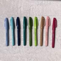 Kit Canetas Ponta Pincel Brush Sign Pen SES15C C/12 Cores