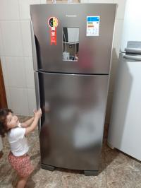 Geladeira Panasonic NR BT50BD3XA Frost Free | Extra
